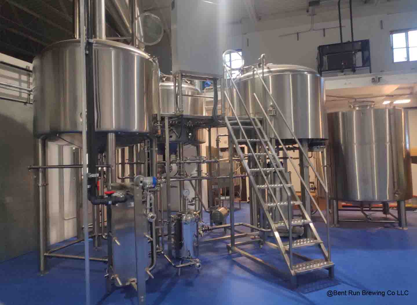 What changes should be with brewery equipment when boil